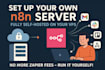 help you build your self hosted n8n server