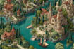 make fantasy map illustration for dnd, novels