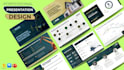 design presentation, pitch deck in google slides, keynote, adobe or canva
