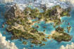 draw fantasy map illustration isometric map