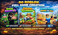 do roblox full game creation, steal a brainrot, grow a garden or simulator game