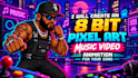 animate your song into an 8 bit pixel art music video