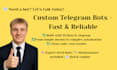 build a custom telegram bot