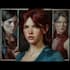 paint a realistic or fantasy portrait