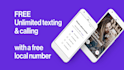 create linphone app, softphone app, textnow app textplus app, vitual number app