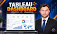 design interactive tableau dashboards and data visualizations