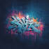 paint real graffiti art on the street wall