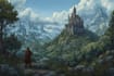 create fantasy landscape concept art