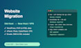 migrate your website to new hosting, cpanel or vps server