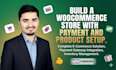 build a woocommerce store with payment and product setup