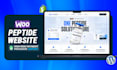 build a custom peptide woocommerce website