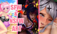 draw sfw or nsfw character anime or other style