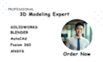 do product design and 3d cad design in solidworks