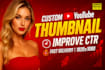 design eye catching canva youtube thumbnail templates