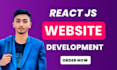develop a custom react website using react js and tailwind CSS