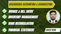 do quickbooks online bookkeeping, setup, and reconciliation professionally
