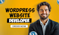 do wordpress website development, design or redesign business website
