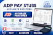 do check stubs, pay checks, payroll, check stub with calculations, tax returns