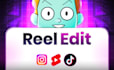 do video editing for  instagram reels, tiktok, youtube shorts