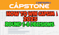 do capsim simulation reports, comp xm, presentations, rounds, and decisions