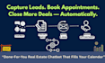 build an ai chatbot to capture real estate leads and book appointments