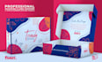 do product packaging box design, label design and mailer box design