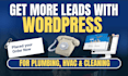 design a professional wordpress website for home service businesses