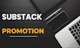promote your substack page link and boost your substack subscribers organically