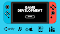 create 2d and 3d games for android ios and web in unity, godot