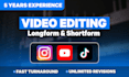 do professional video editing