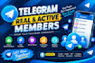 grow your telegram channel with real organic subscribers