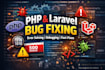 fix PHP and laravel bugs, errors, and issues