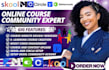 setup skool community, skool community management online course skool community