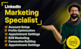 be your b2b linkedin sales and marketing manager