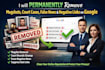 takedown remove infringing, defaming defaming copyright negative leaked dmca