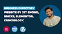 build business directory website by jet engine, bricks, elementor, crocoblock