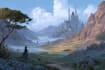 paint concept art, fantasy landscapes, background scenes