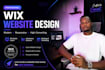 design and transfer wix studio website, wix website redesign, wix, wix studio