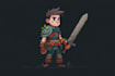 design simple 2d game characters
