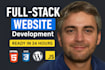 create a professional wordpress website with SEO, responsive and bilingual