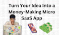build revenue generating micro saas apps