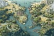 make fantasy map illustration for dnd, novels