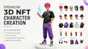 convert your nft collection into 3d characters for games