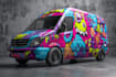 make car wrap design, vehicle wrap design, van wrap design