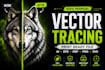vectorize, fix, edit or redesign your logo, svg file