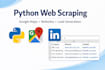 do python web scraping, data extraction, and web automation