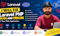 fix laravel PHP bugs and errors in your web application
