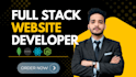 develop fullstack websites with ai powered features