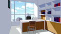 make 2d background design for you