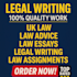 write UK law and legal writing